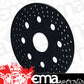 Wilwood 160-3275 Aluminium Cross Drilled Spline Mount Rotor Black 10.95 x .31"