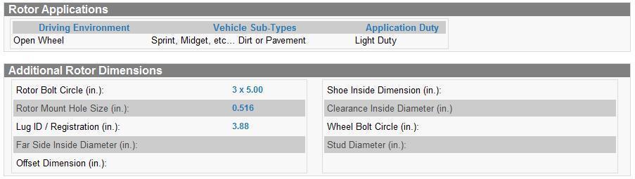 Wilwood 160-3411 Aluminium Cross Drilled Rotor Anodized Black 10.2" x 0.31"