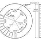 Wilwood 160-5844 Ultralite HP 32 Straight Vane Rotor 12.19" x .81" Thick