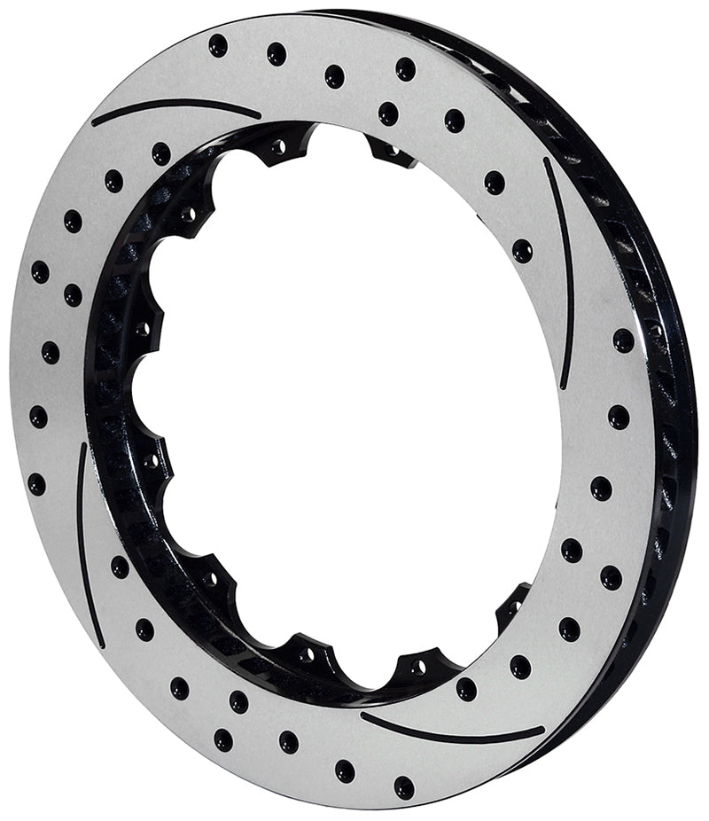 14"IRON DRILLED ROTOR  RH (WB160-8400-BK)