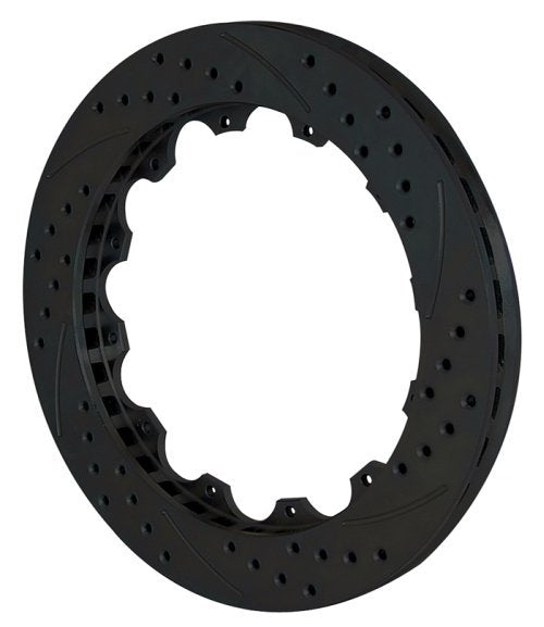 8 Bolt SRP Drilled & Slotted Performance Rotor (L/H) 72 Vanes (14.00" Dia, 1.10" Width, .251" Hole Type, 12 x 8.75" Bolt Circle, 8.25" Lug I.D) (WB160