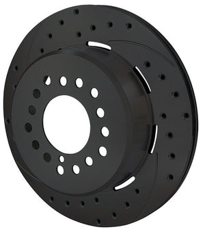 Wilwood Disc Brakes WIL160-9815-BK SRP Drilled Performance Rotor & Hat R/H- 32 Vanes (12.19" Dia, 0.81" Width, 3.06" Lug I.D, 7.24 I.D, 2.32" Offset) (WB160-9815-BK)