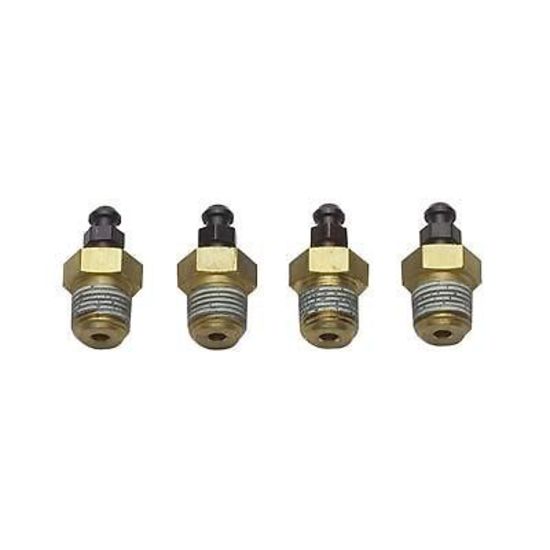 Wilwood 220-0627 Brake Bleeder Nipples 1/8-27" NPT Thread (4 Pack)