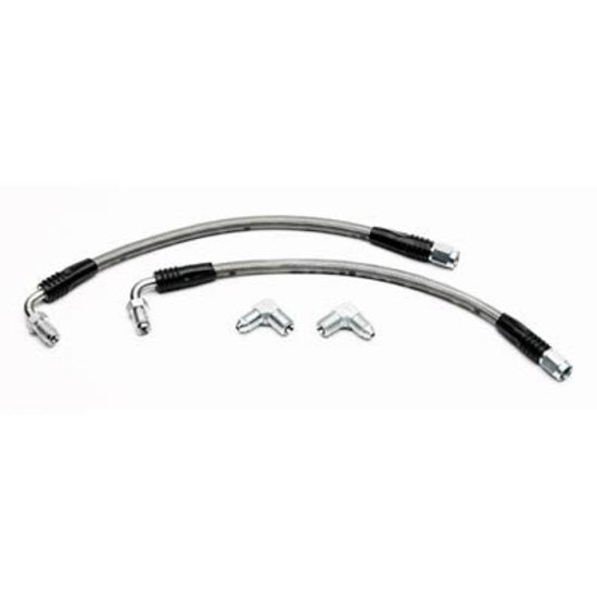 Flexline Stainless Steel Braided Brake Hose Kit for # WB140-10471-DR Brake Kit (WB220-10632)
