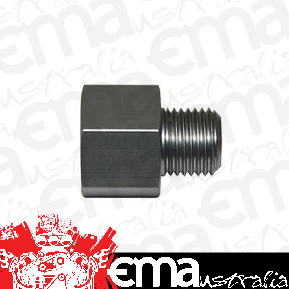 Wilwood WIL220-8574 Brake Line Adapter 1/2 in.-20 to 1/2 in. -20