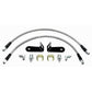Wilwood 220-8755 Front Flexline Stainless Brake Hose Kit for Holden Monaro & VT-VZ Commodore