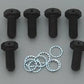 Universal 230-0233D Brake Rotor to Hat Bolt Kit 5/16"-18x.75 UHL Gold Iridited Wilwood Disc Brakes WIL230-0233D