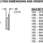 Wilwood Disc Brakes WIL230-12120 Rotor to Adapter Bolt Kit 5/16-18 x 0.75" Torx 16 Pack