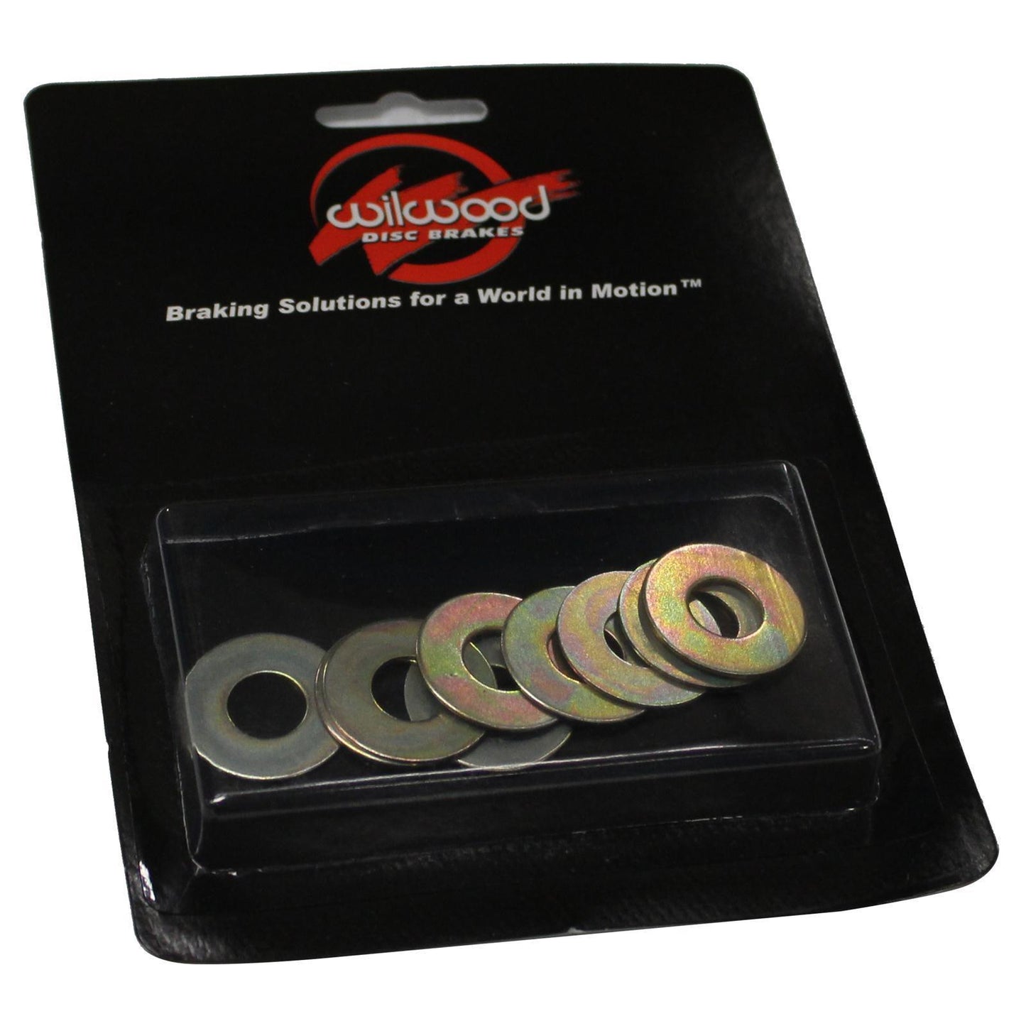 Wilwood 240-4385 Caliper Shim Kit 7/16" ID x 0.032" Thick Steel (10 Pack)