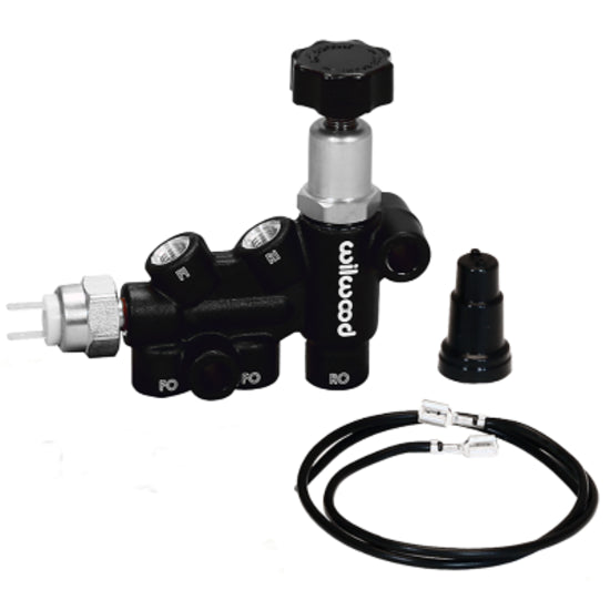 Wilwood 260-11179 Knob Style Combination Proportioning Valve 3/8-24" Ports