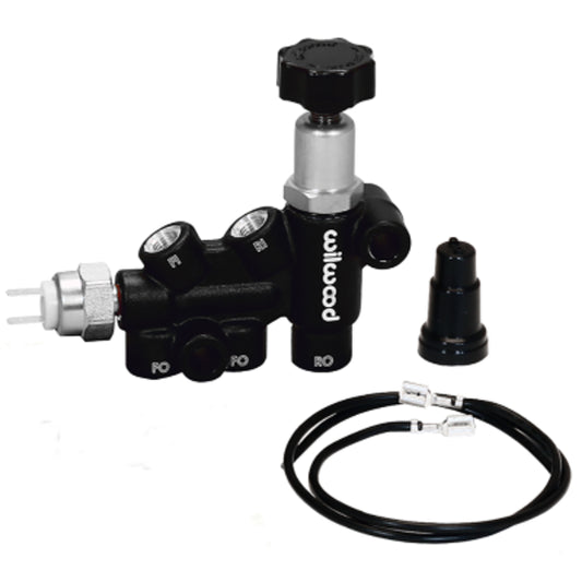 Wilwood 260-11179 Knob Style Combination Proportioning Valve 3/8-24" Ports