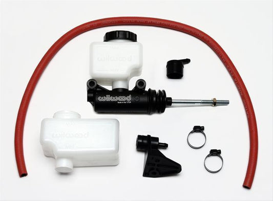Universal COMPACT COMBINATION MASTER CYL WB260-12389 REMOTE RESERVOIR 1-1/8" BORE Wilwood Disc Brakes WIL260-12389