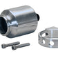 Billet Remote Reservoir Kit (Suit Brake & Clutch Master Cylinder, 4oz (120ml)) (WB260-12697)