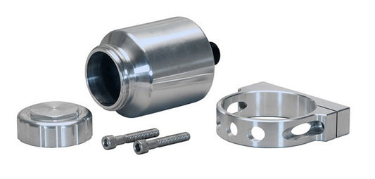 Billet Remote Reservoir Kit (Suit Brake & Clutch Master Cylinder, 4oz (120ml)) (WB260-12697)