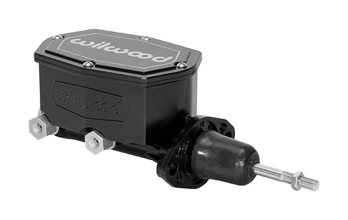 Wilwood WIL260-14957-BK Compact Tandem Master Cylinder 7/8" Bore w/ Pushrod Black