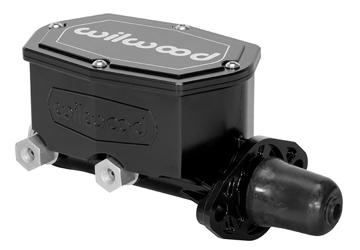 Wilwood WIL260-14959-BK Compact Tandem Master Cylinder 1" Bore w/o Pushrod Black