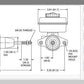 Wilwood 260-4893 Universal 1-1/16" Bore Aluminium Tandem Master Cylinder