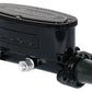 Wilwood Disc Brakes WIL260-9439-BK 260-9439-BK 7/8" Aluminium Black Tandem Chamber Master Cylinder with Push Rod