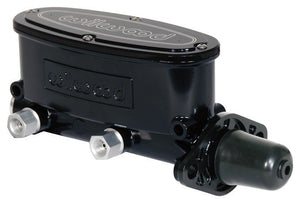 Wilwood Disc Brakes WIL260-9439-BK 260-9439-BK 7/8" Aluminium Black Tandem Chamber Master Cylinder with Push Rod