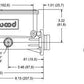 Wilwood 260-9439-P 7/8" Aluminium Polished Tandem Chamber Master Cylinder with Push Rod