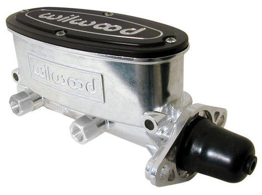 Wilwood 260-9439-P 7/8" Aluminium Polished Tandem Chamber Master Cylinder with Push Rod