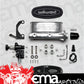 WILWOOD 1" TANDEM MASTER CYLINDER WB261-13269-P POLISHED WITH VALVE & BRACKET