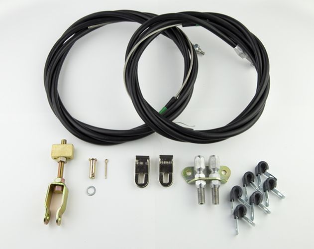 WILWOOD UNIVERSAL PARK BRAKE CABLE KIT WB330-9371 DYNALITE & BILLET SUPERLITE