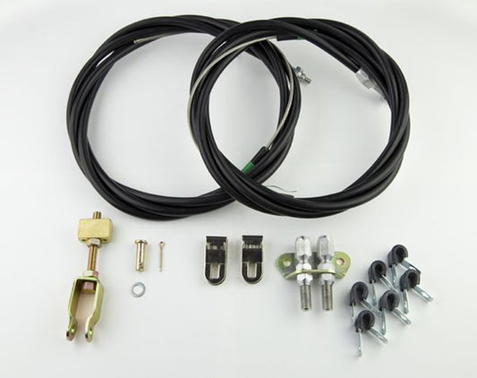 Wilwood | WIL330-9371 | UNIVERSAL PARK BRAKE CABLE KIT WB330-9371 DYNALITE & BILLET SUPERLITE