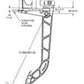 WILWOOD REVERSE SWING MOUNT BRAKE & CLUTCH PEDAL ASSEMBLY TRIPLE MC WB340-11299