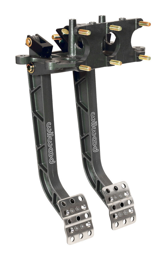 WILWOOD REVERSE SWING MOUNT BRAKE & CLUTCH PEDAL ASSEMBLY TRIPLE MC WB340-11299