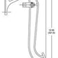 WILWOOD SWING MOUNT CLUTCH/BRAKE PEDAL ASSEMBLY 7:1 RATIO SINGLE M/C WB340-1290