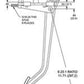 WILWOOD REVERSE SWING MOUNT BRAKE & CLUTCH PEDAL ASSEMBLY TRIPLE MC WB340-3342