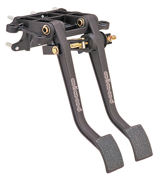WILWOOD CLUTCH/BRAKE PEDAL ASSEMBLY WB340-3950 TRPLE MASTER CYL FORWARD STYLE