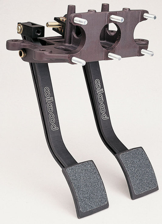 WILWOOD REVERSE SWING MOUNT BRAKE & CLUTCH PEDAL ASSEMBLY TRIPLE MC WIL 340-4828
