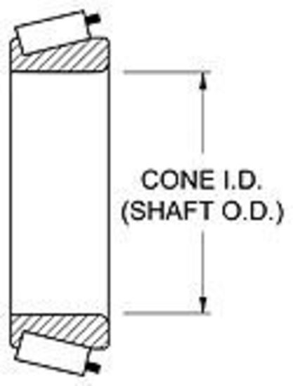 Wilwood | WIL370-0882 | 370-0882 Drag Hub Bearing Outer Cone.866" ID
