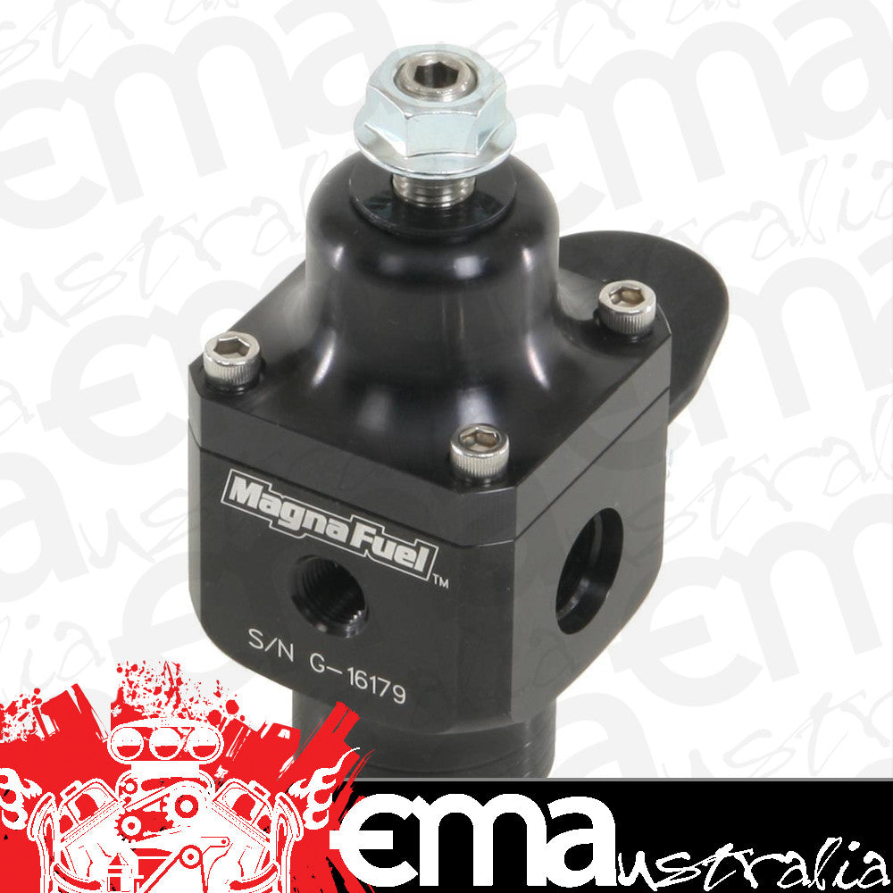 Magnafuel WIMP9633-BLK 2 Port Fuel Regulator 4-12 PSI 750+ HP Black