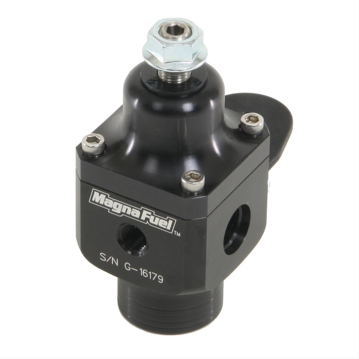 Magnafuel WIMP9633-BLK 2 Port Fuel Regulator 4-12 PSI 750+ HP Black