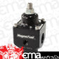 Magnafuel WIMP9833-BLK 2 Port Fuel Regulator Black X1 -10An In X2 -8An Out 1600+ HP 4-12 PSI