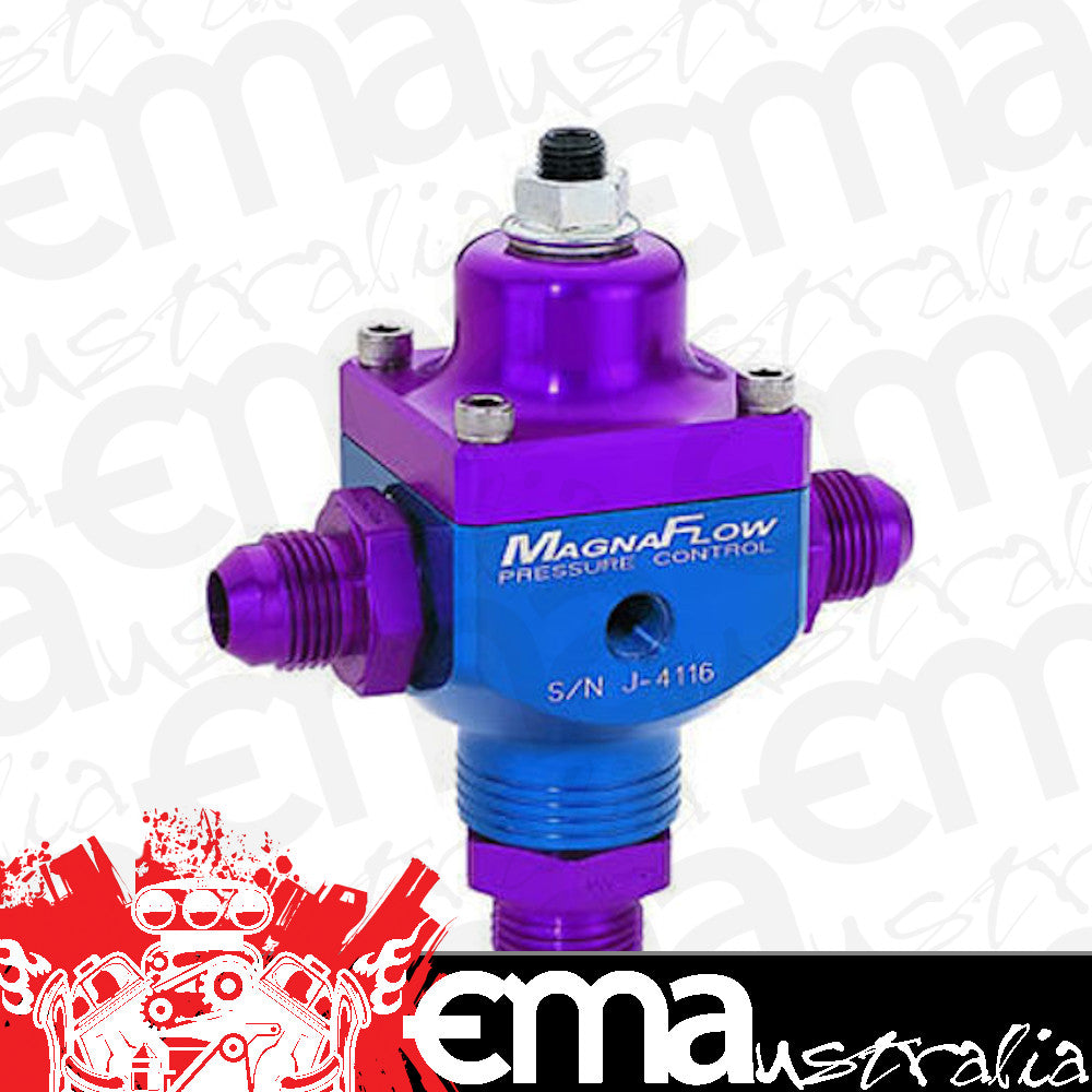 Magnafuel WIMP9833 2 Port Fuel Regulator 4-12 PSI 1600+ HP 1 x -10An 2 x -8An