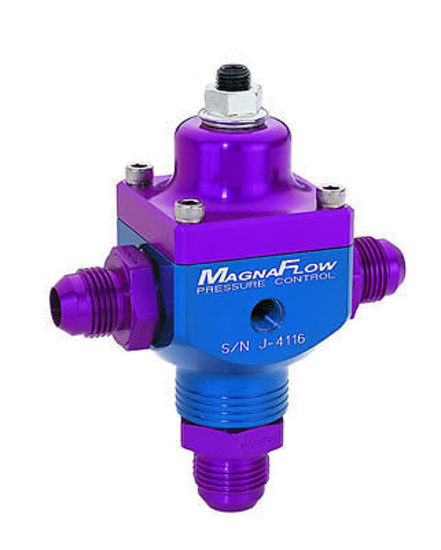 Magnafuel WIMP9833 2 Port Fuel Regulator 4-12 PSI 1600+ HP 1 x -10An 2 x -8An