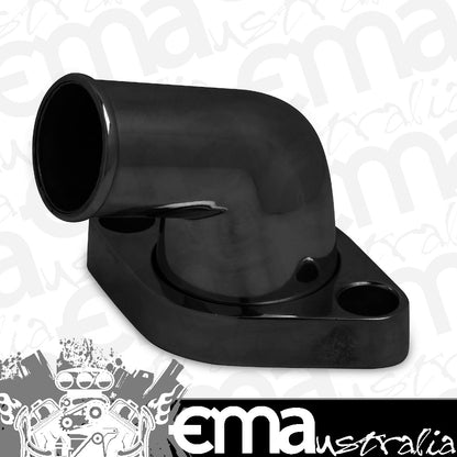 Weiand WM6255 Chev SB BB Aluminum Water Neck 15-Degree