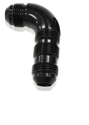 Aeroflow AF533-20BLK 90 Deg Bulkhead -20AN Ful Flowblack No Restriction Nut Seper