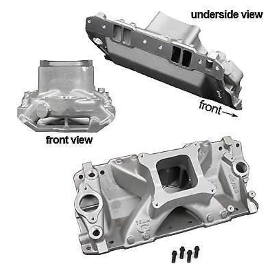 Weiand WM7531 Team G Intake Manifold Chev Small Block 305-350 Cid 3000-8200Rpm