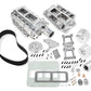 Weiand WM7587P 6-71 Supercharger Kit - Polished Suit SB Chev With Short Water Pump & 8Mm Pitch Drive Belt