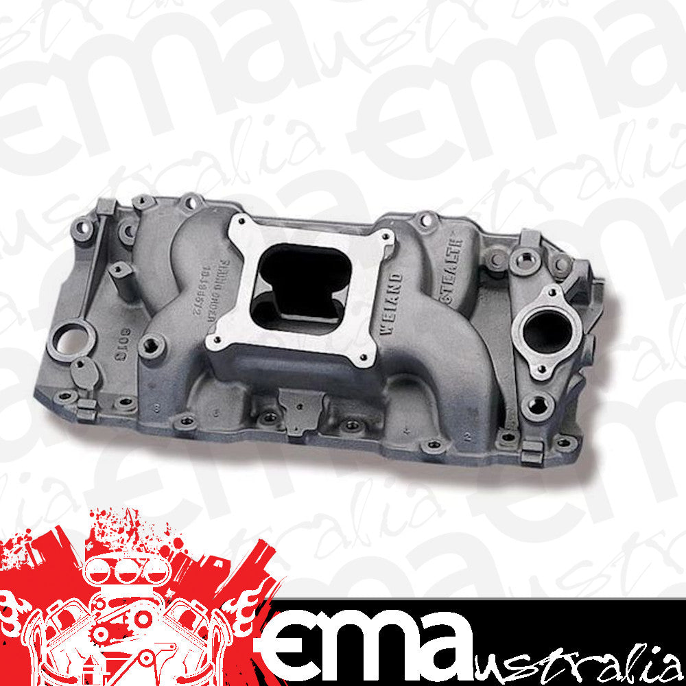Weiand WM8019 Stealth Intake Manifold Suit Chev BB 396-502 V8 With Oval Ports