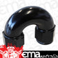 Aeroflow AF536-06BLK -6AN 180 Deg Swivel Coupler Black Billet Full Flow 1 Piece
