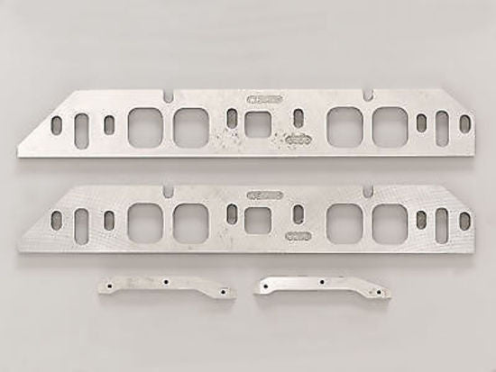 Weiand WM8206 Intake Manifold Spacers Chev BB Oval Port