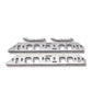 Weiand WM8206 Intake Manifold Spacers Chev BB Oval Port