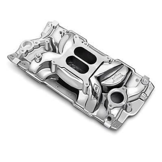 Weiand WM8501C Chev SB Stealth Everbright Intake Manifold 8501C