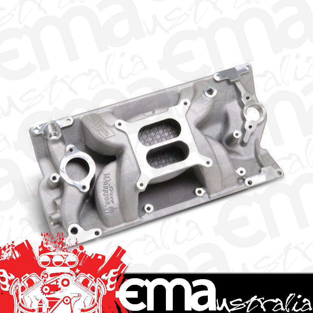 Weiand WM8502 Speed Warrior Intake Manifold Chev SB 262-400Cid With Vortec Heads
